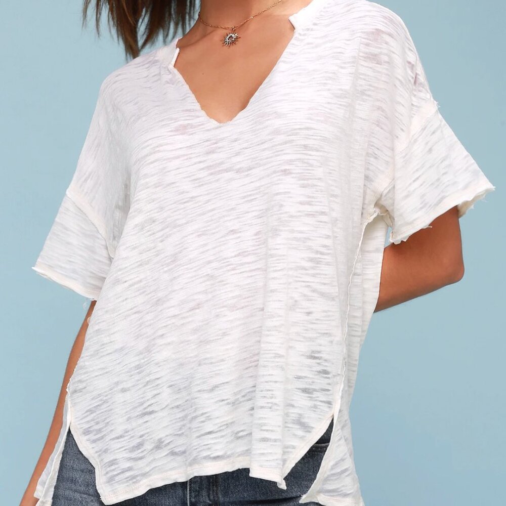 Free People Maddie Burnout Tee
